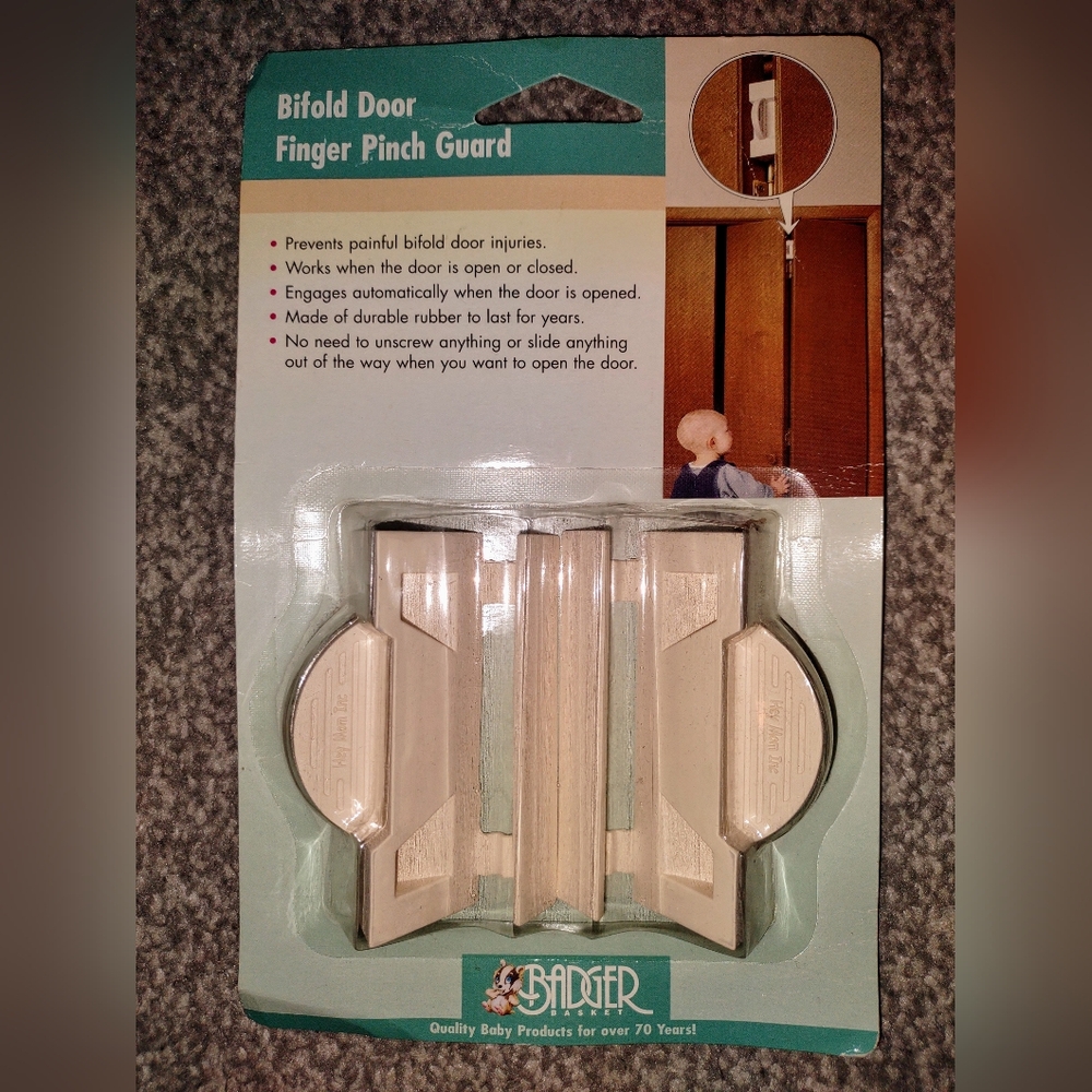 Badger Basket Bifold Door Finger Pinch Guard